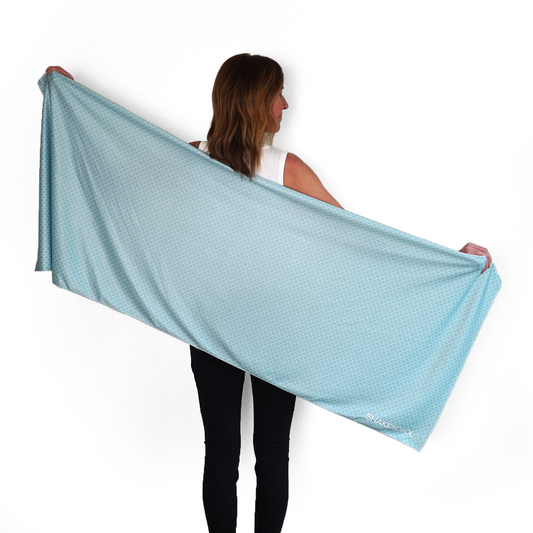 Large Cooling Shawl - Fish Scale (70"x30")