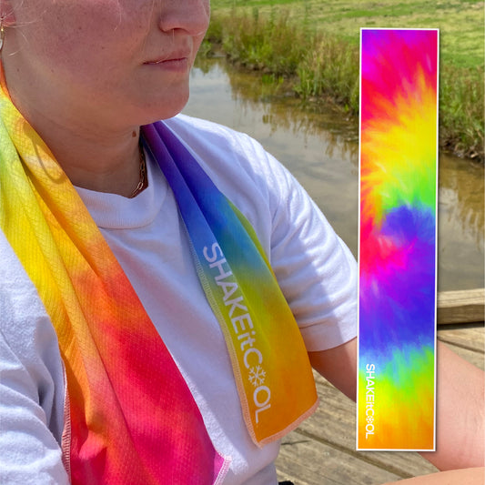 Original Cooling Towel - Tie Dye (32" x 6")