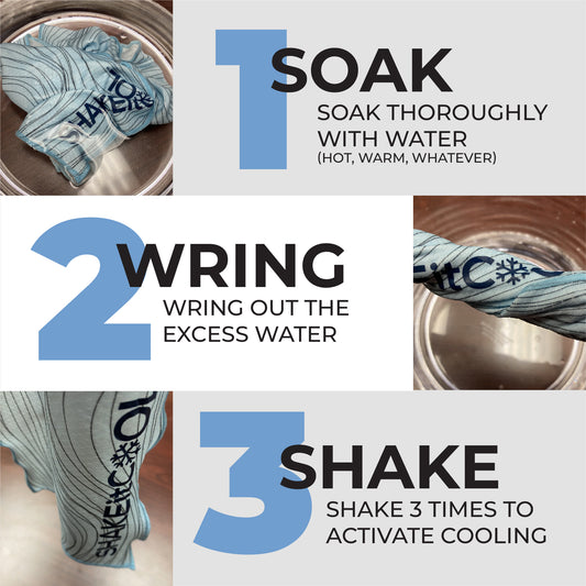 Original Cooling Towel - Berry (32" x 6")