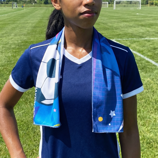 Original Cooling Towel - Penalty Kick (32" x 6")