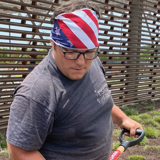 Original Cooling Towel - Stars & Stripes (32" x 6")