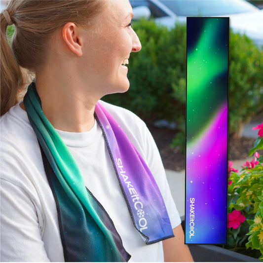 Original Cooling Towel - Aurora (32" x 6")