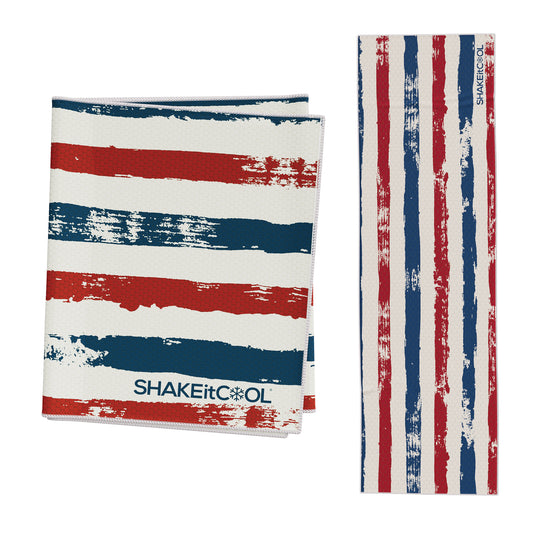Extended Cooling Towel - Vintage Flag (40"x12")