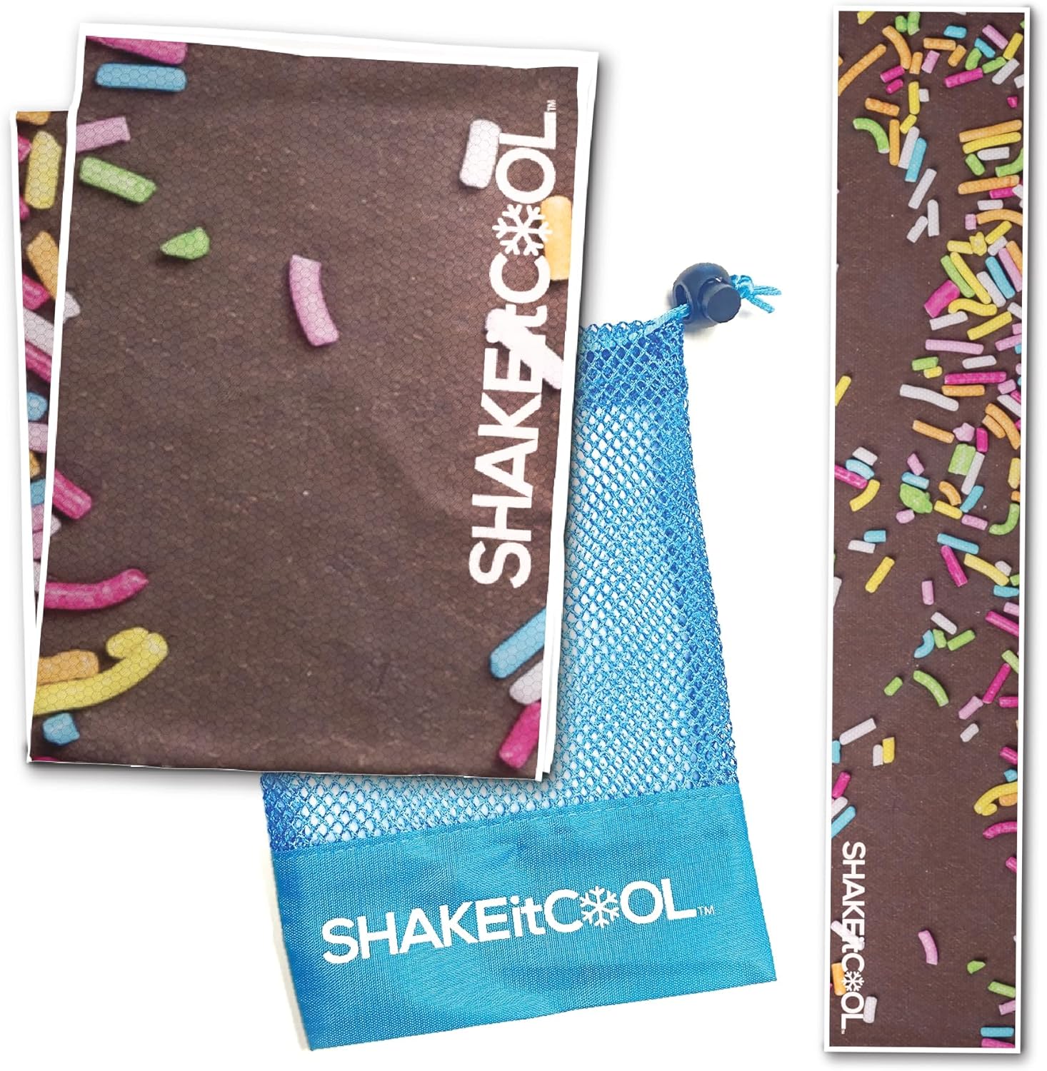 Original Cooling Towel - Donut Sprinkle (32" x 6")