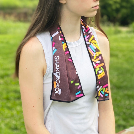 Original Cooling Towel - Donut Sprinkle (32" x 6")