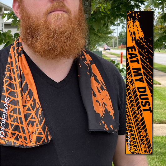 Original Cooling Towel - Eat My Dust (32" x 6")