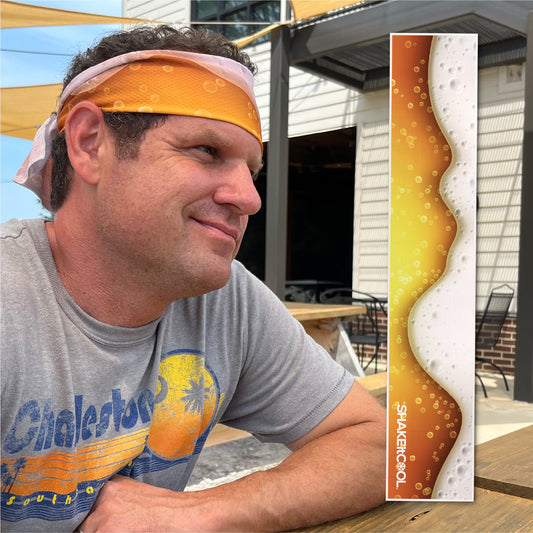 Original Cooling Towel - Beer  (32" x 6")