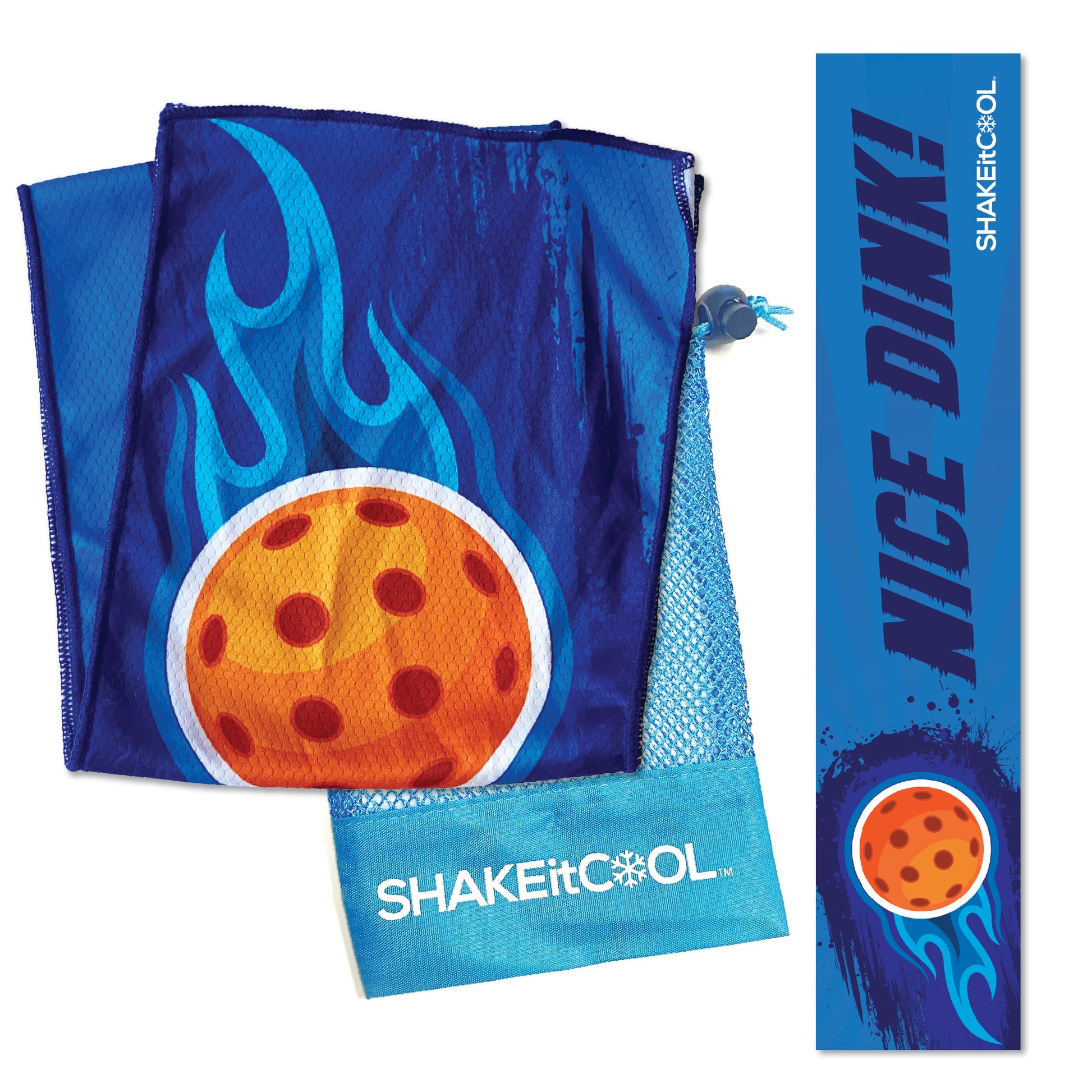 Original Cooling Towel - Pickle Ball (32" x 6")