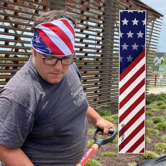 Original Cooling Towel - Stars & Stripes (32" x 6")