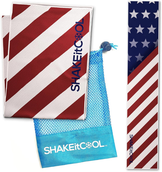 Original Cooling Towel - Stars & Stripes (32" x 6")