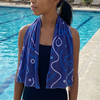 Extended Cooling Towel - Swim Bubbles (40