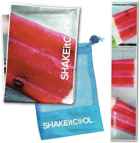 Original Cooling Towel - Watermelon Popsicle (32" x 6")